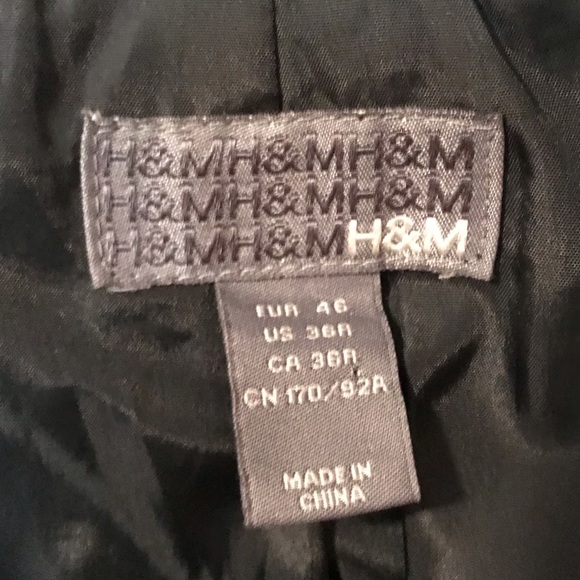 H&M Black Coat - Picture 9 of 9